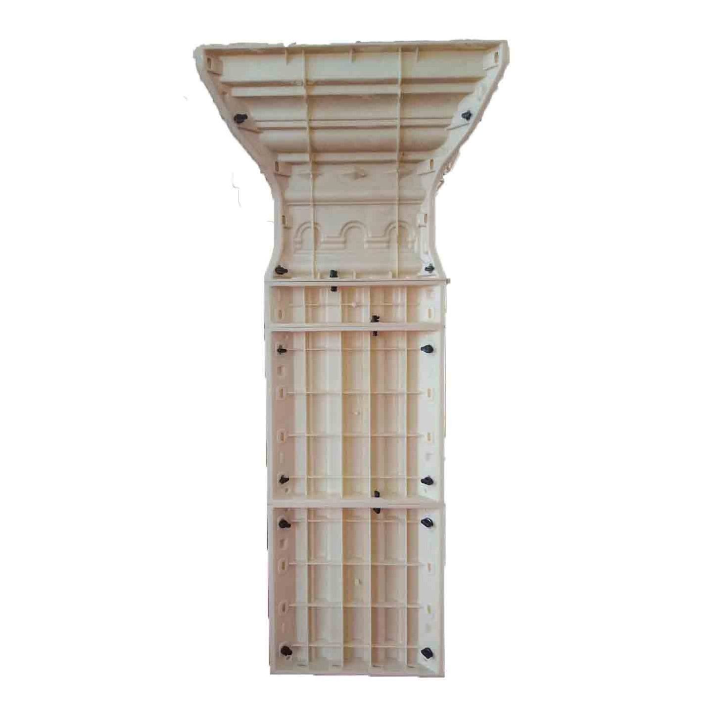 Good price plastic injection concrete roman pillar column molds for house building and construction use