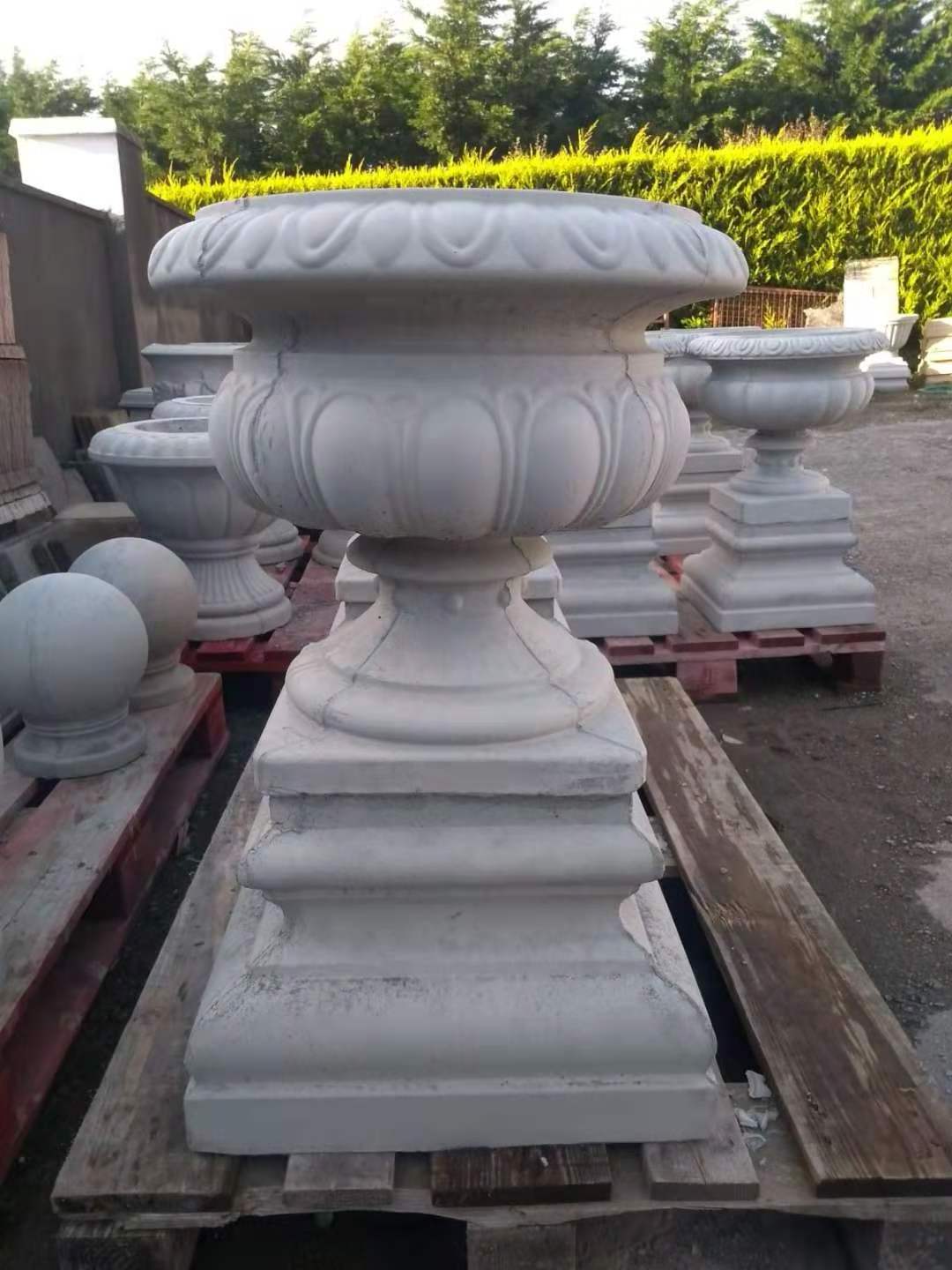 ABS Square shape base plastic concrete Making Pedestal column molds for concrete building house garden decoration