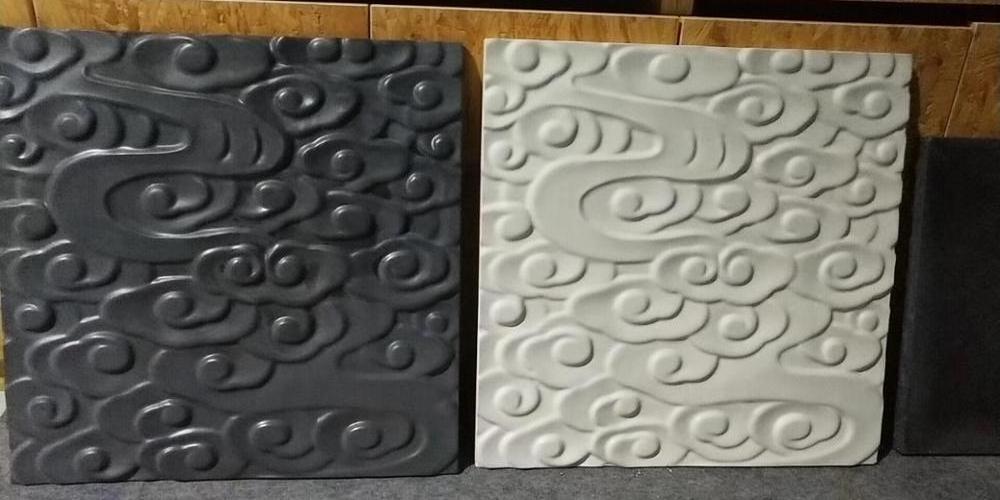 plastic cement decorative paver brick mould  beautiful design of concrete road tiles mold