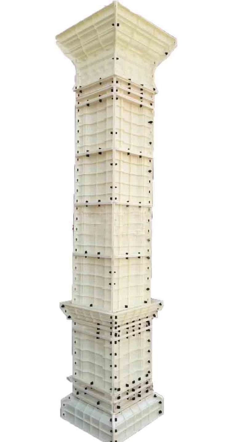 Good price plastic injection concrete roman pillar column molds for house building and construction use