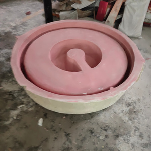 Concrete fiberglass silicone fountain Mold