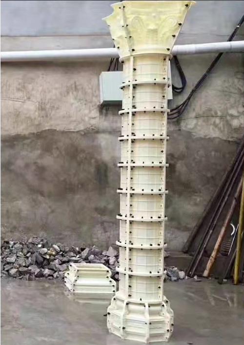 2022 New concrete plastic round pillar column design