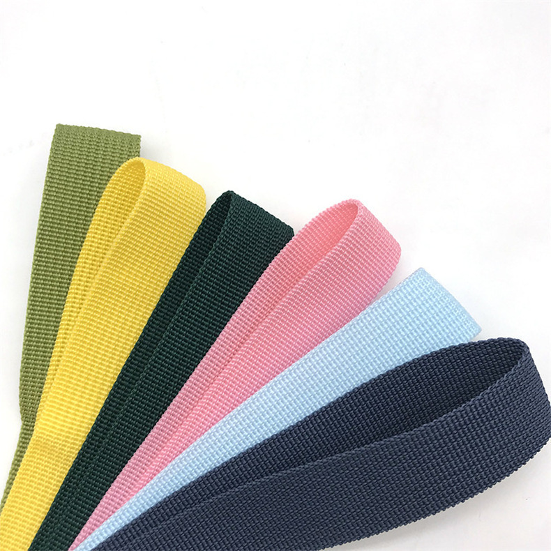 black pp belt packing Herringbone pattern tape polypropylene webbing for handbag strap