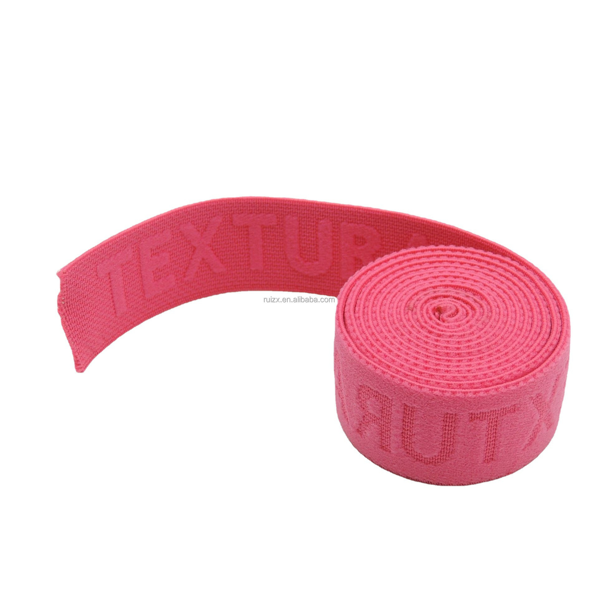 Polyester Webbing Custom Logo Webbing Custom Jacquard Elastic Band for Underwear Waistband