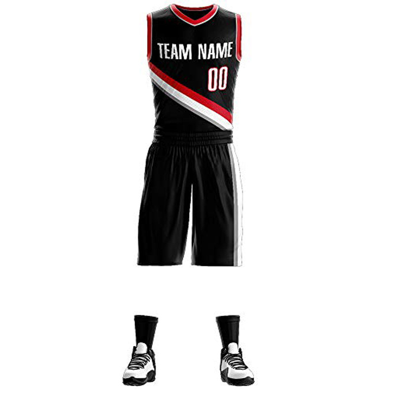 College Boys League Japan Home High-quality Guangzhou Plain Black And Green Basketball Uniform High Impact Soccer Uniforms