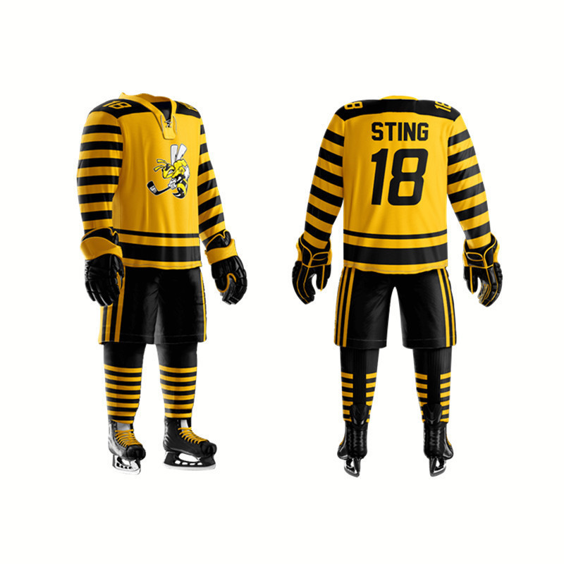 Top quality custom sublimation ice hockey jersey