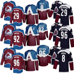 New arrival custom team embroidery tackle twill hockey jerseys with custom name and number