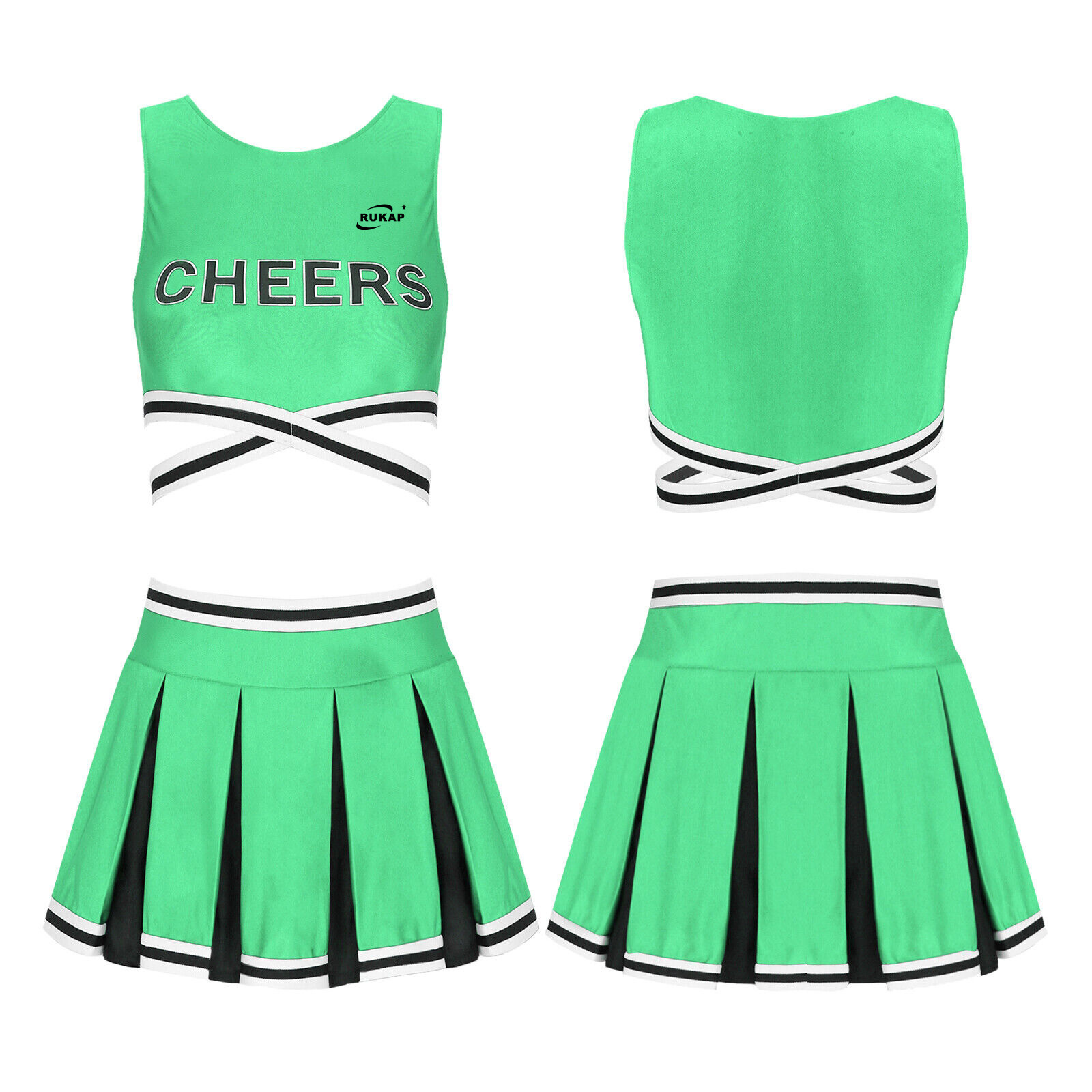 Pink Cheerleader Costumes Cheerleading Uniforms For Youth Girls Cheer Uniforms