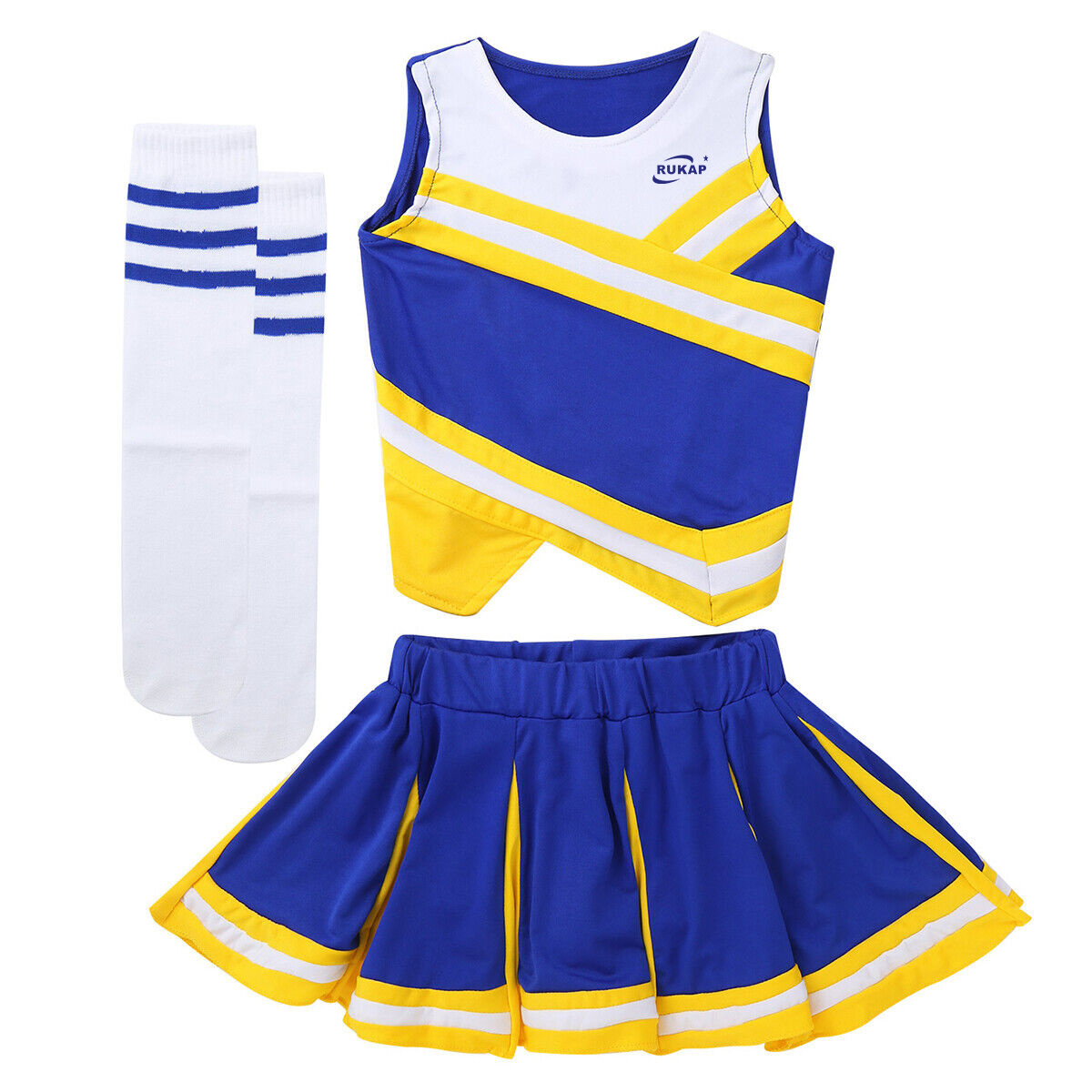 sexy cheerleader costume dance performance outfit majorette dance team girls dancing jazz cheerleading uniforms with cape