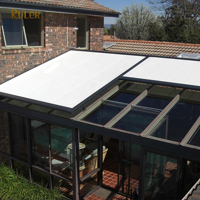 Commercial Conservatory Awning Top Canopy Awning Automatic Roof Awning