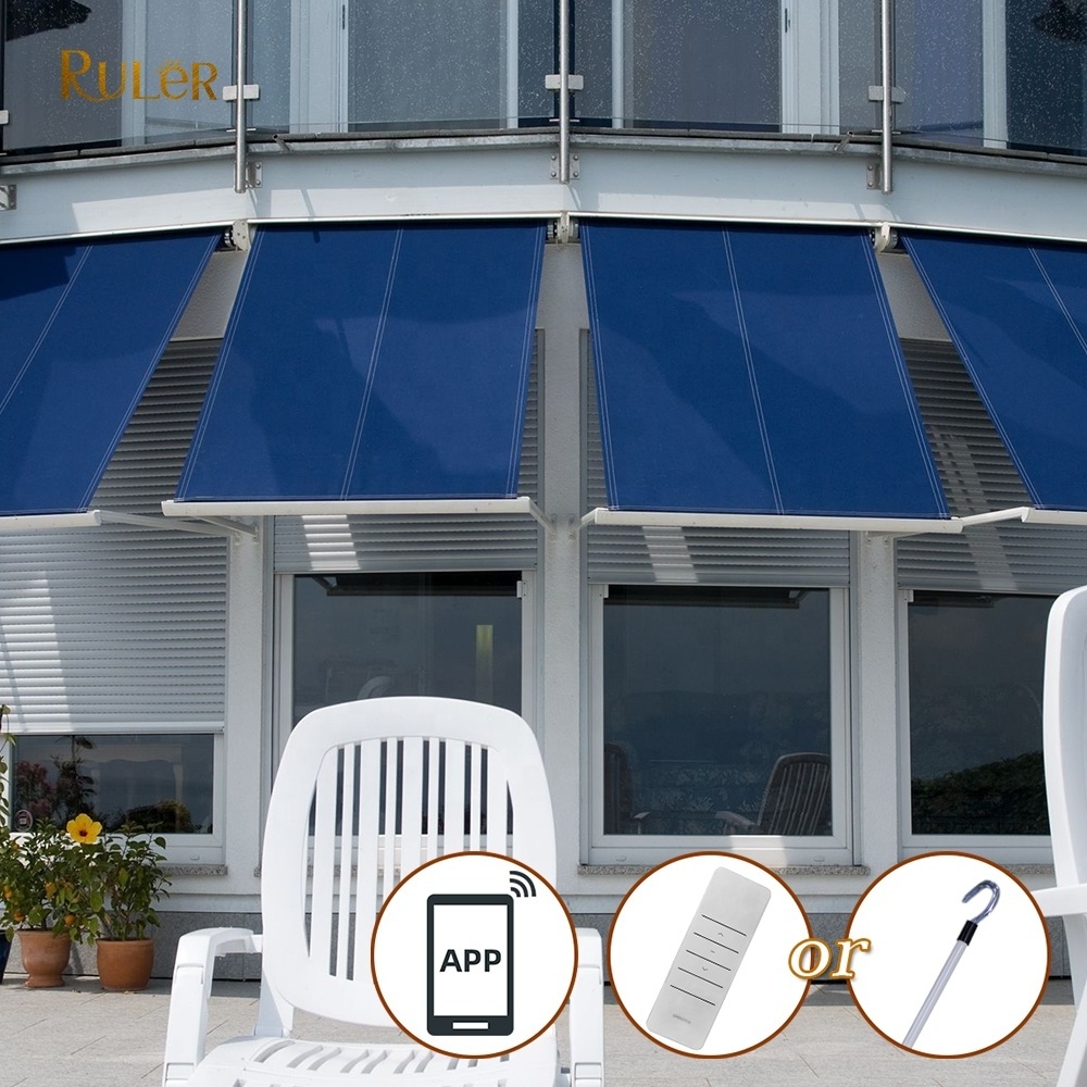 Wholesale Window Door Motorized Drop Arm Retractable Awning