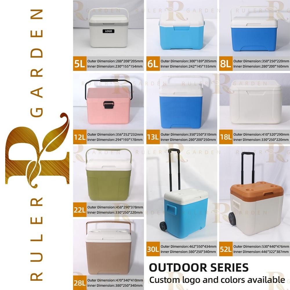 Insulation box outdoor camping picnic car refrigerator commercial portable ice bucket cooler box