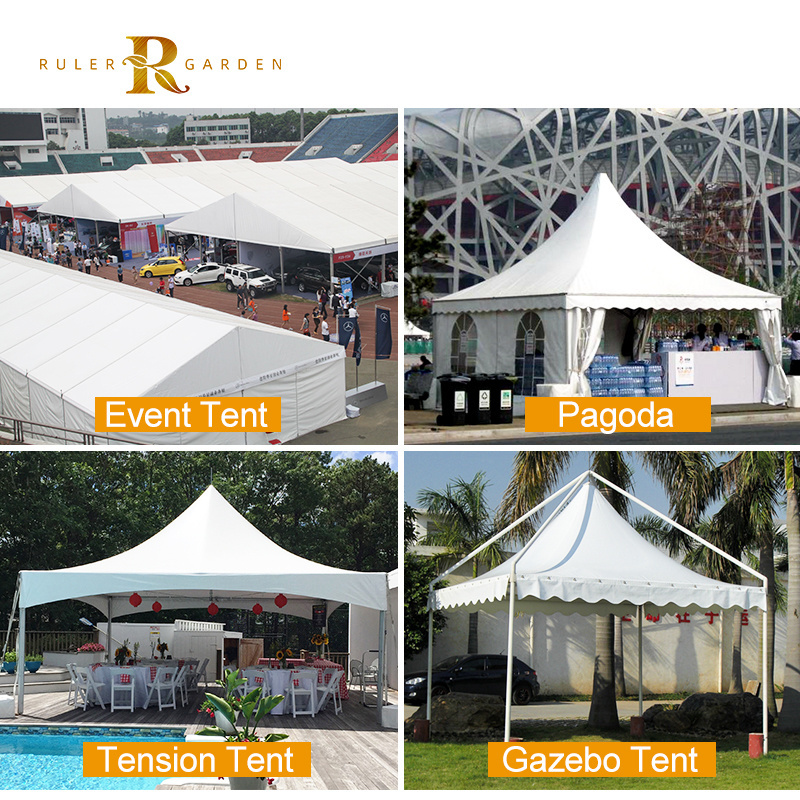 Frame PVC marquee circus beige grandes China carpa para eventos banquet reception clear roof outdoor tent wedding event party