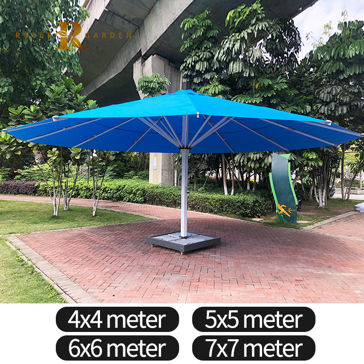 High quality heavy duty umbrellas waterproof big size pool garden large commercial restaurant patio outdoor umbrellas for garden