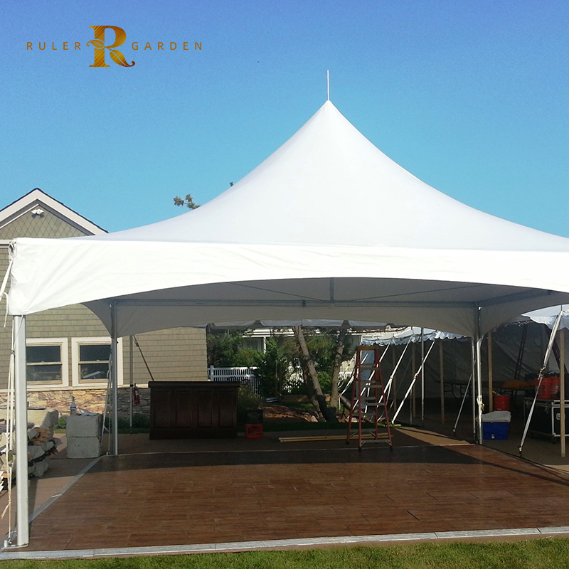 Outdoor fire retardant 15x15 tension canopy shelter storage reception backyard party garden event marquee aluminum frame tent