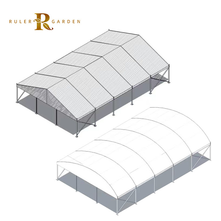 Large Warehouse Tent with Durable Sandwich ABS Wall Outdoor Canopy Shelter Storage Industrial Tent