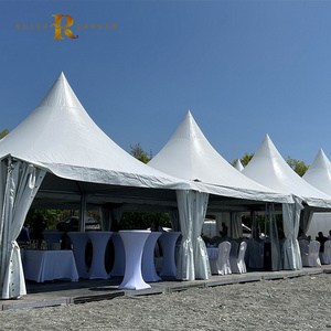 Frame PVC marquee circus beige grandes China carpa para eventos banquet reception clear roof outdoor tent wedding event party