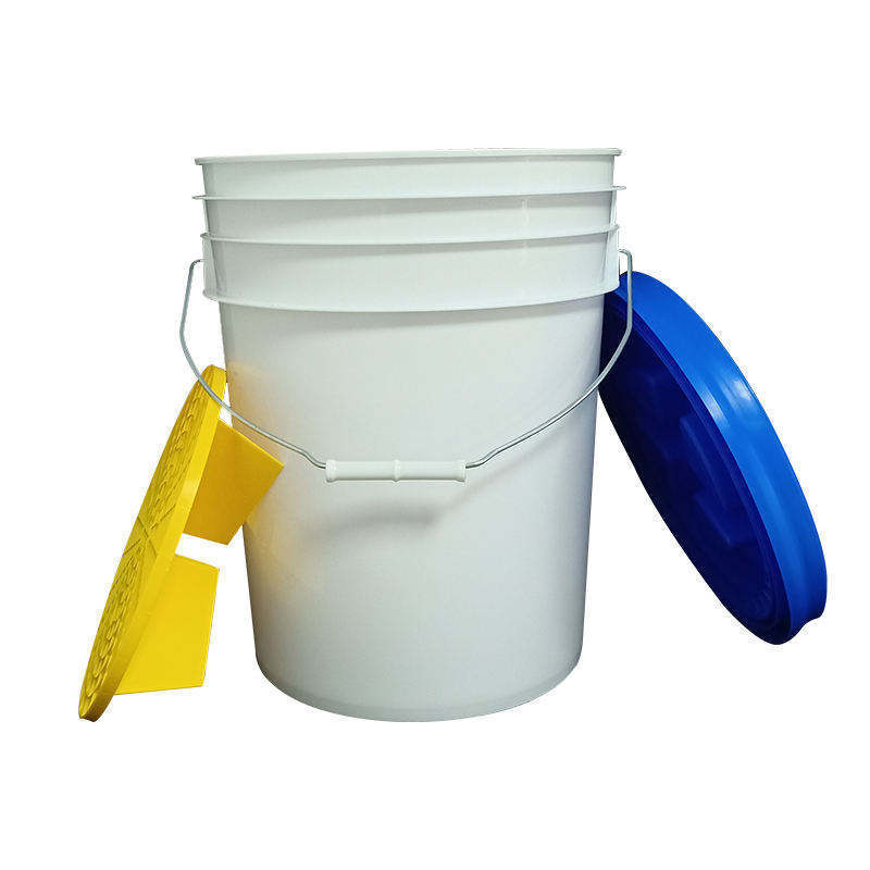 5 Gallon Plastic Bucket For Car Detailing Tools Car Wash Cleaning Plastic Bucket 15L  20L with metal handles