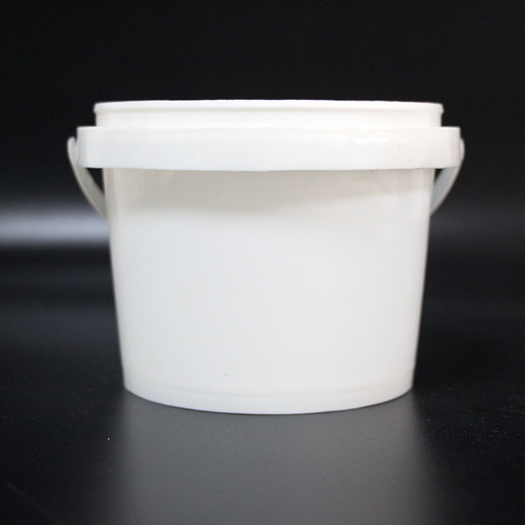 Bucket Food Container Colorful Plastic for Peanut Butter PP Wholesale Food Grade Round 500ml Milk Plastic pail Bucket with lids