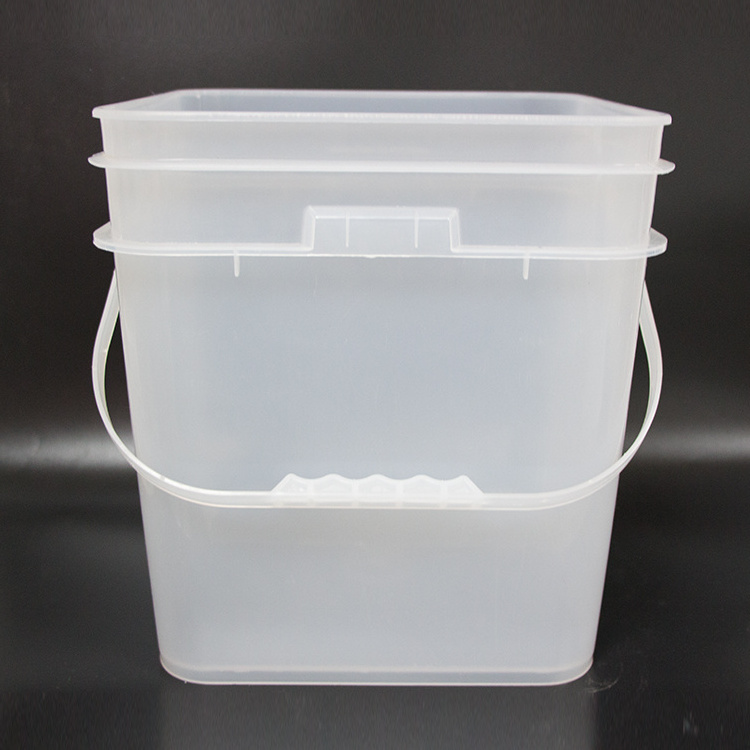 Hot Sale!! Customized Food Grade 20 Liter Plastic Pail 5 Gallon Drum Big Bucket With Lid for pain lubricating oil gasoline