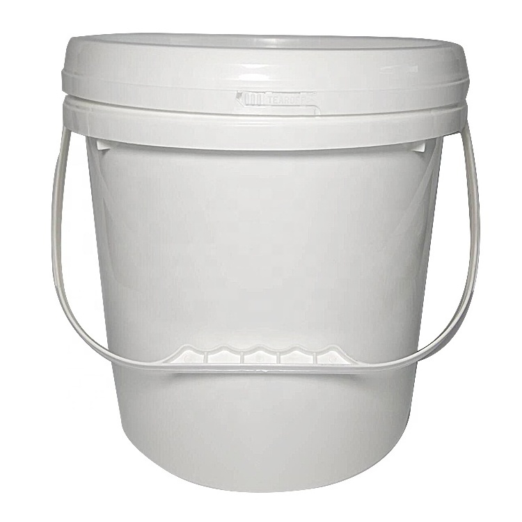 Hot Sale!! Customized Food Grade 20 Liter Plastic Pail 5 Gallon Drum Big Bucket With Lid for pain lubricating oil gasoline