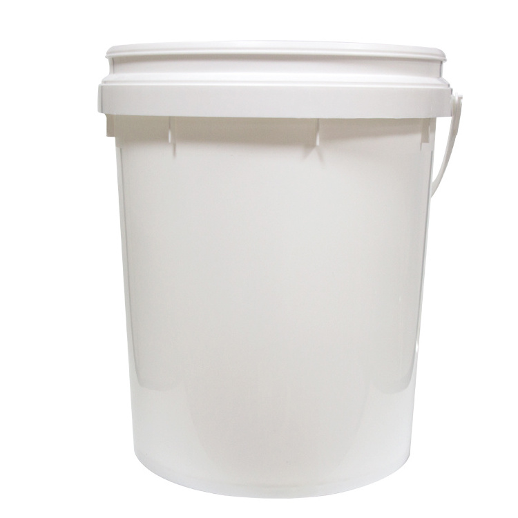 Hot Sale!! Customized Food Grade 20 Liter Plastic Pail 5 Gallon Drum Big Bucket With Lid for pain lubricating oil gasoline