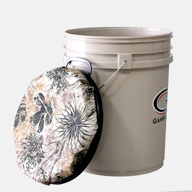 Wholesale Custom Logo 20L 5 Gallon Plastic Drum Buckets With Lid