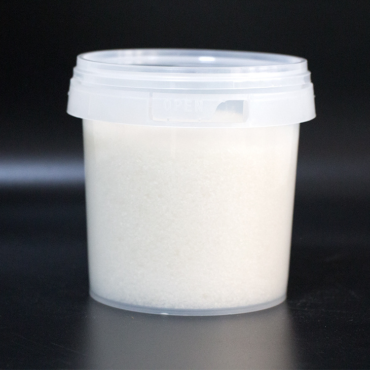 Custom Label Cookies Ice Cream Leak Proof Plastic Bucket 380ml 1L 2L 1Gallon Food Grade Container With Lid