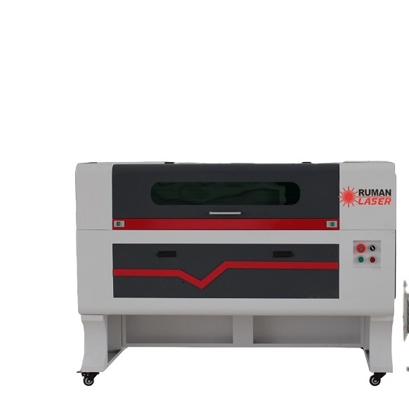 600*900 6090 9060 RUIDA CO2 Laser Engraving Machine and cutting machine for nonmetal 50W 60W 80W 100W RECI EFR laser tube