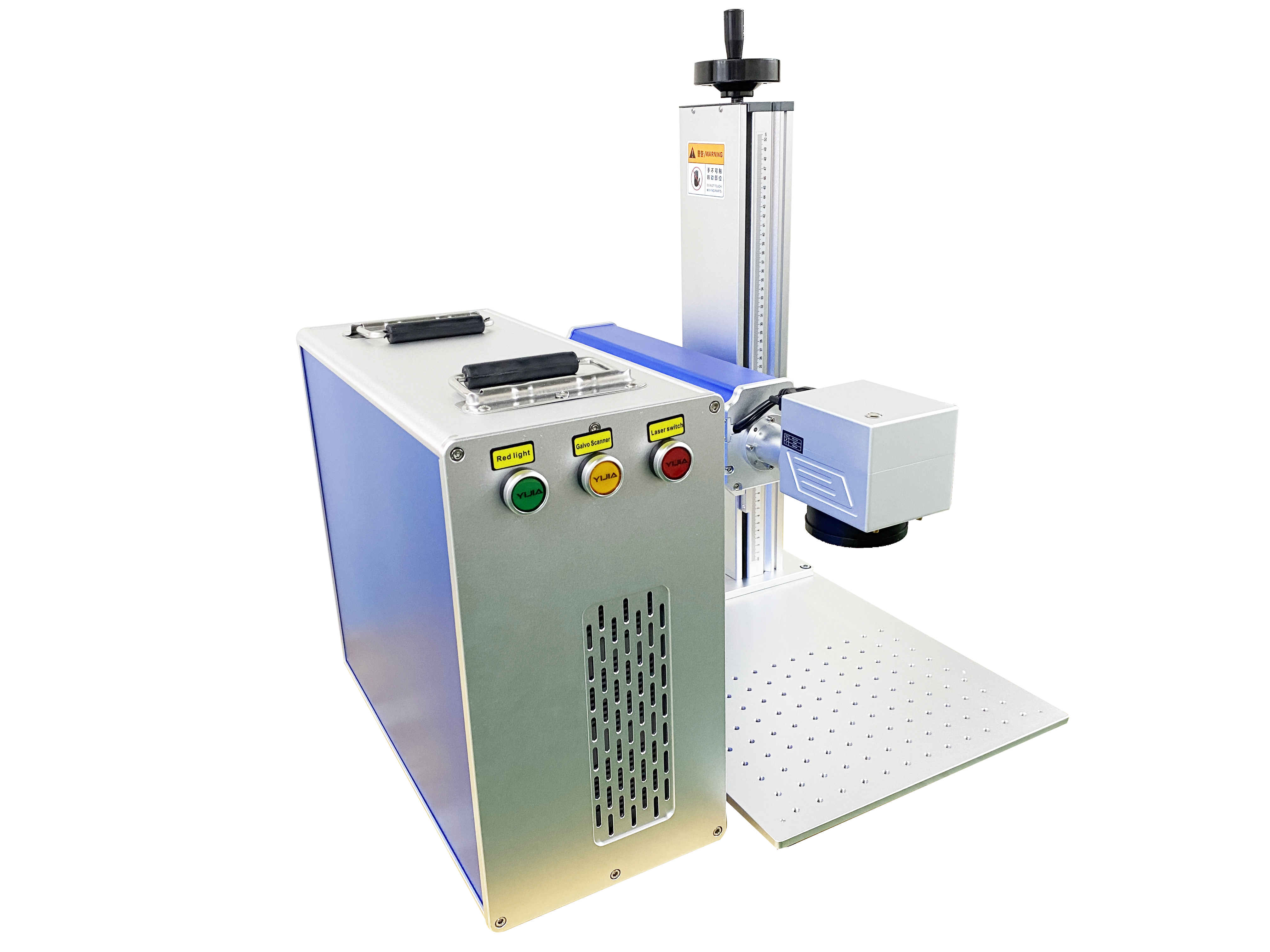 High quality Folding Fiber Laser Marking Machine 20w 30w 50w 60w JPT M7, Raycus, MAX MOPA Laser Marking Machines