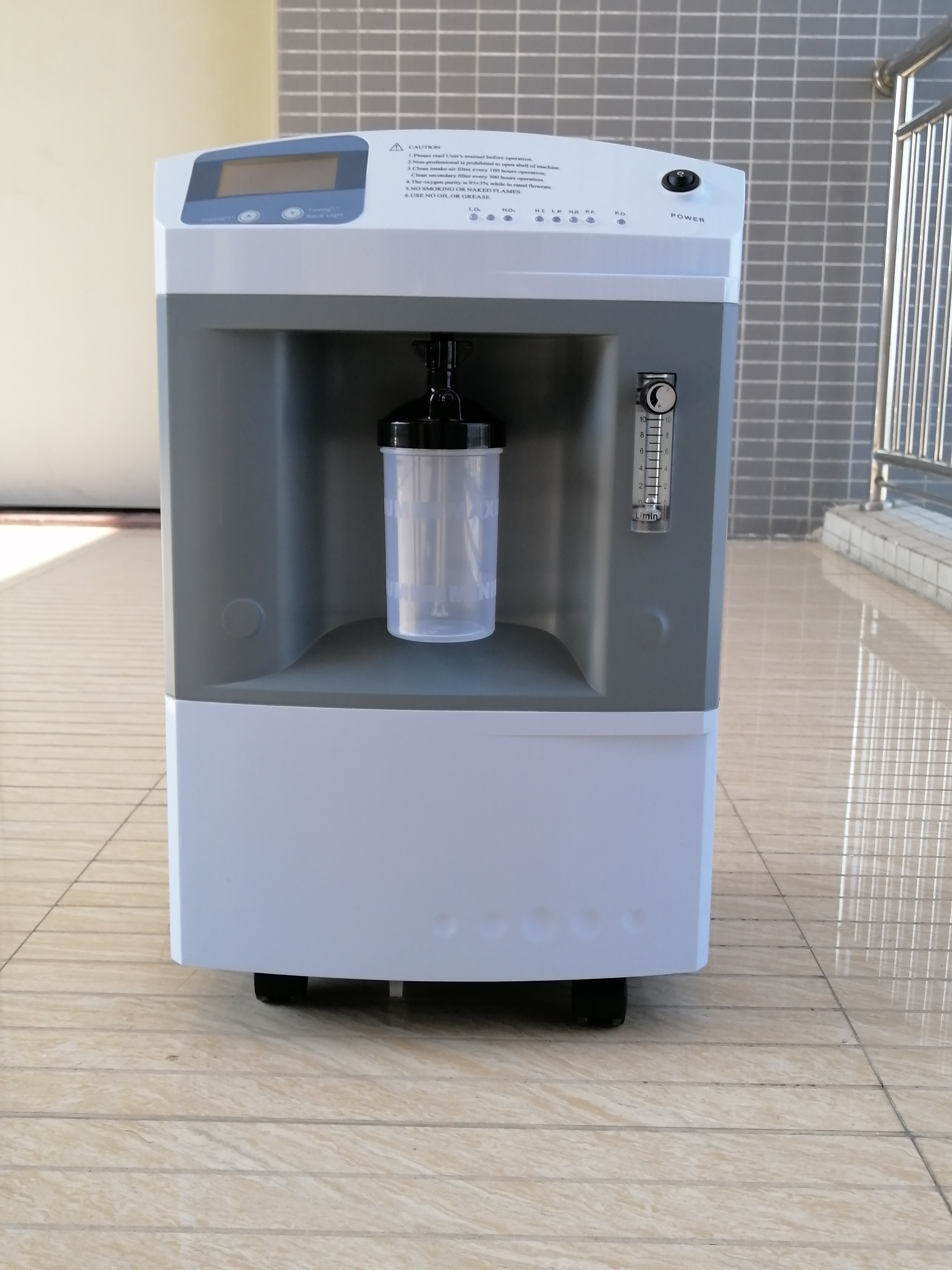 10L liter double flow medical oxygen concentrator