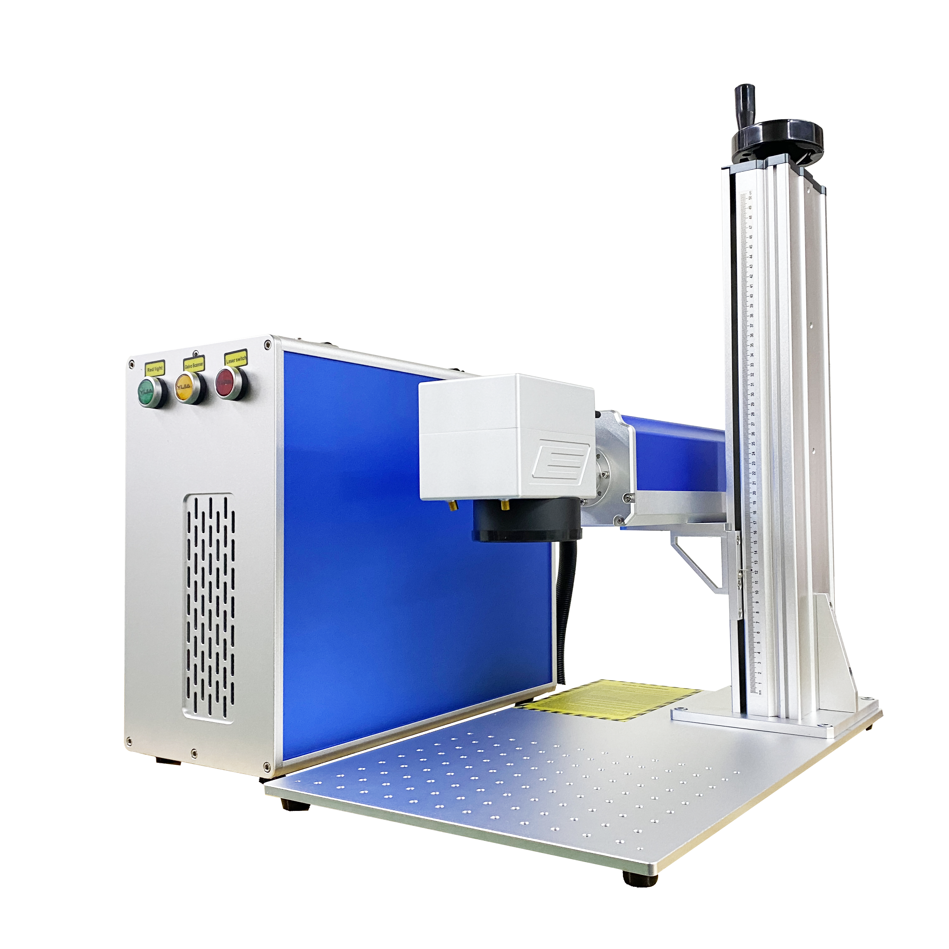 High quality Folding Fiber Laser Marking Machine 20w 30w 50w 60w JPT M7, Raycus, MAX MOPA Laser Marking Machines