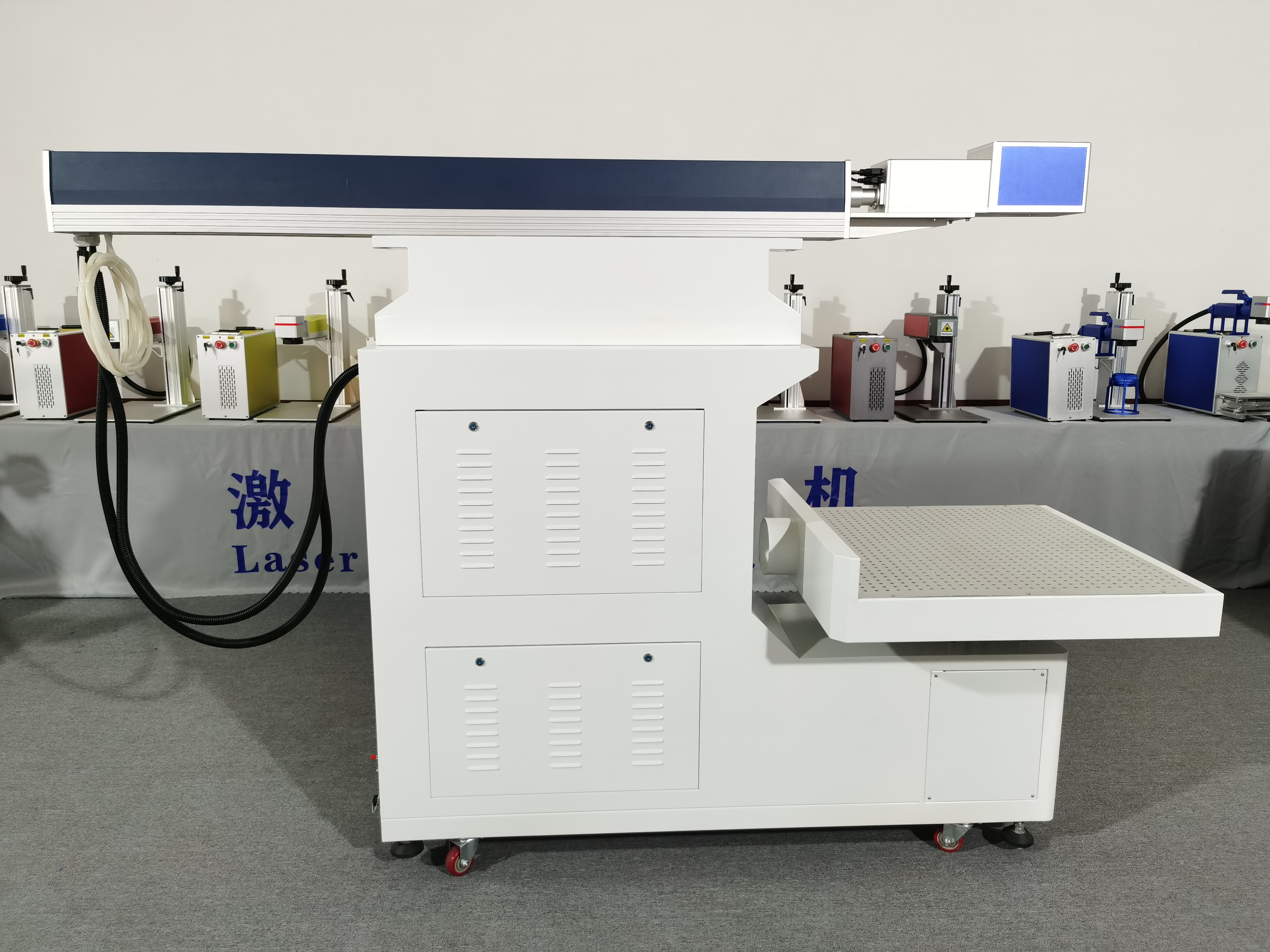 co2 laser marker Cardboard/MDF/PMMA co2 glass tube laser marking machine