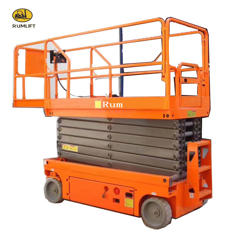 Electric scissor aerial lift platform portable hydraulic table lift price