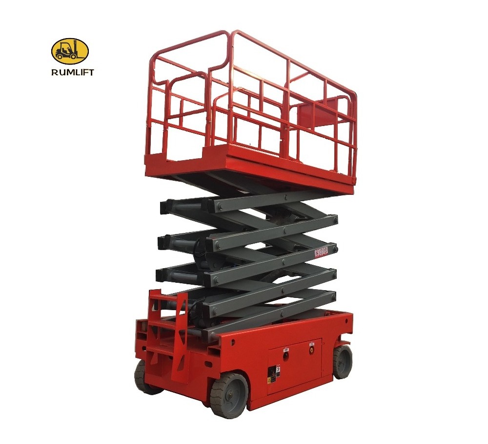 Electric scissor aerial lift platform portable hydraulic table lift price