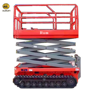 Electric scissor aerial lift platform portable hydraulic table lift price