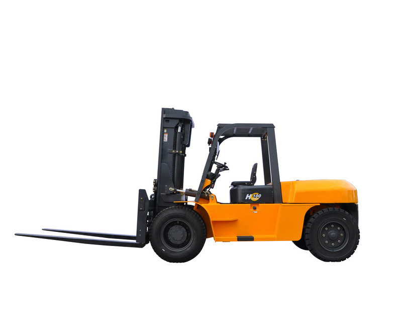 10 Ton Industrial LPG Gasoline Hydraulic Transmission Big Heavy Diesel Forklift Truck Forklift for Sale