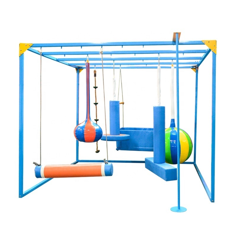 Education center hanging swing kindergarten kids sensory training equipment indoor swings combination indoor swings for kids