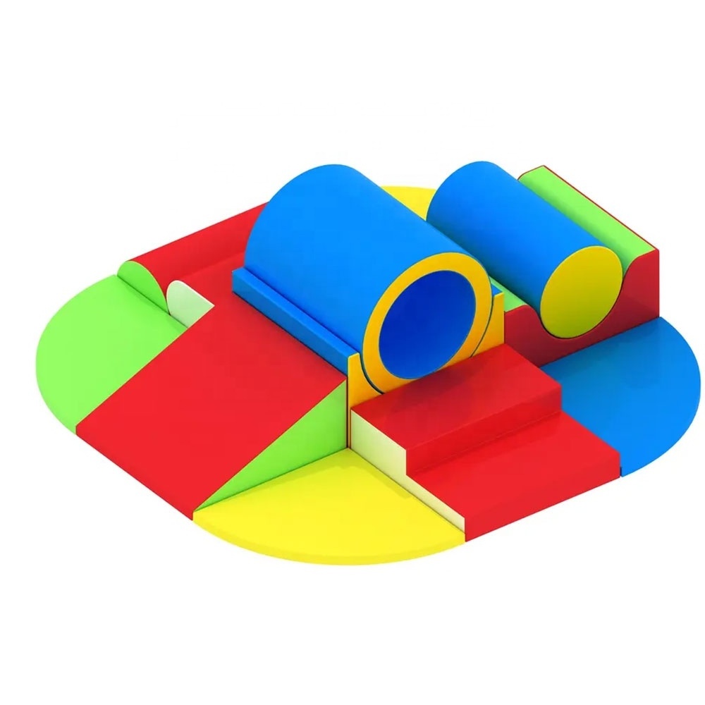 Indoor Playground Party Rental Equipment Colorful Ball Pool Soft Play climbing slide and foam car rocker Soft Play Kids Party