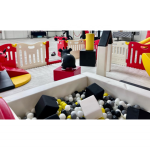 Indoor Foam soft play high quality ball pit slide foam cars rockers bounce house balls pool kids party soft play equipment