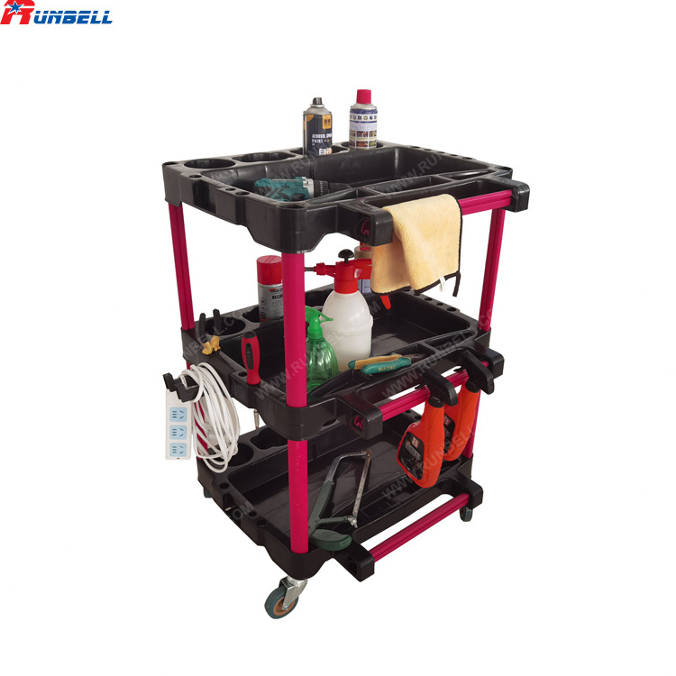 Professional Workshop Special Tools Car Wash And Detailing Cart