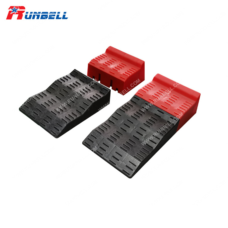 Heavy Duty Axles Frame Tandem Axle Truck Ramp Leveling Blocks Camping Travel Trailer Leveling Ramp