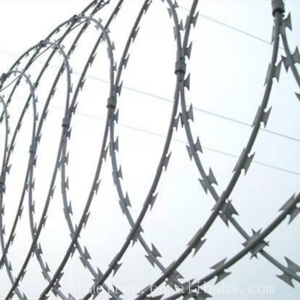 Advanced Processing Security Fencing Hot Dipped Galvanized Razor Wire Concertina Razor Wire