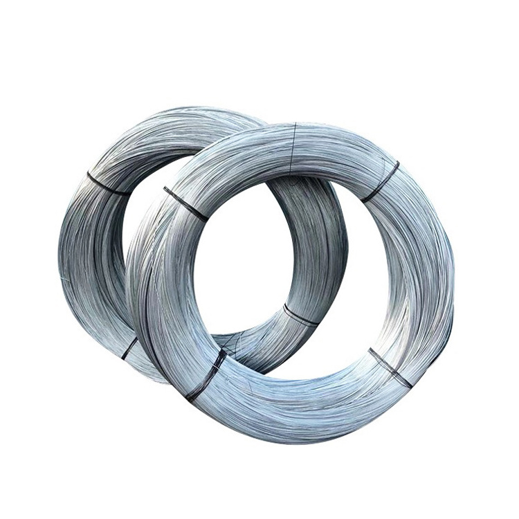 Professional Production Hot Dipped Galvanized Steel Wire 12/14/16/18 Gauge Electro Galvanized Gi Iron Binding Wire