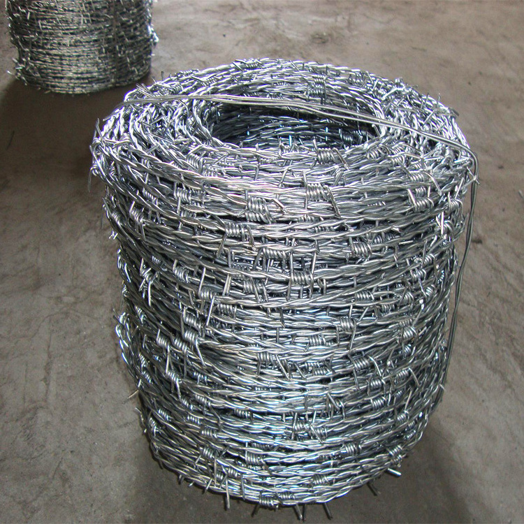 Farm Barbed Wire Export Barbed Wire To Zambia Hot Dipped Galvanized Barbed Wire Length Price Per Roll