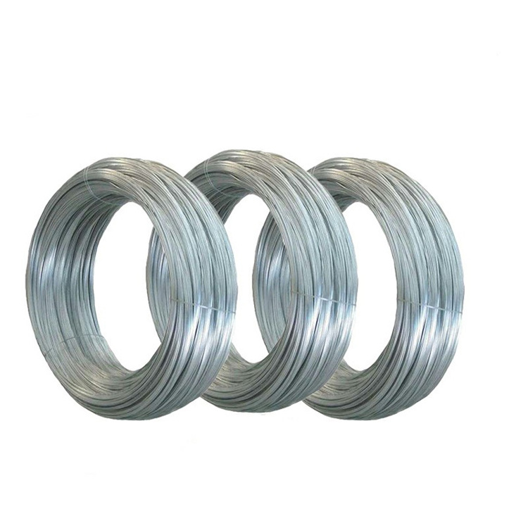 Professional Production Hot Dipped Galvanized Steel Wire 12/14/16/18 Gauge Electro Galvanized Gi Iron Binding Wire