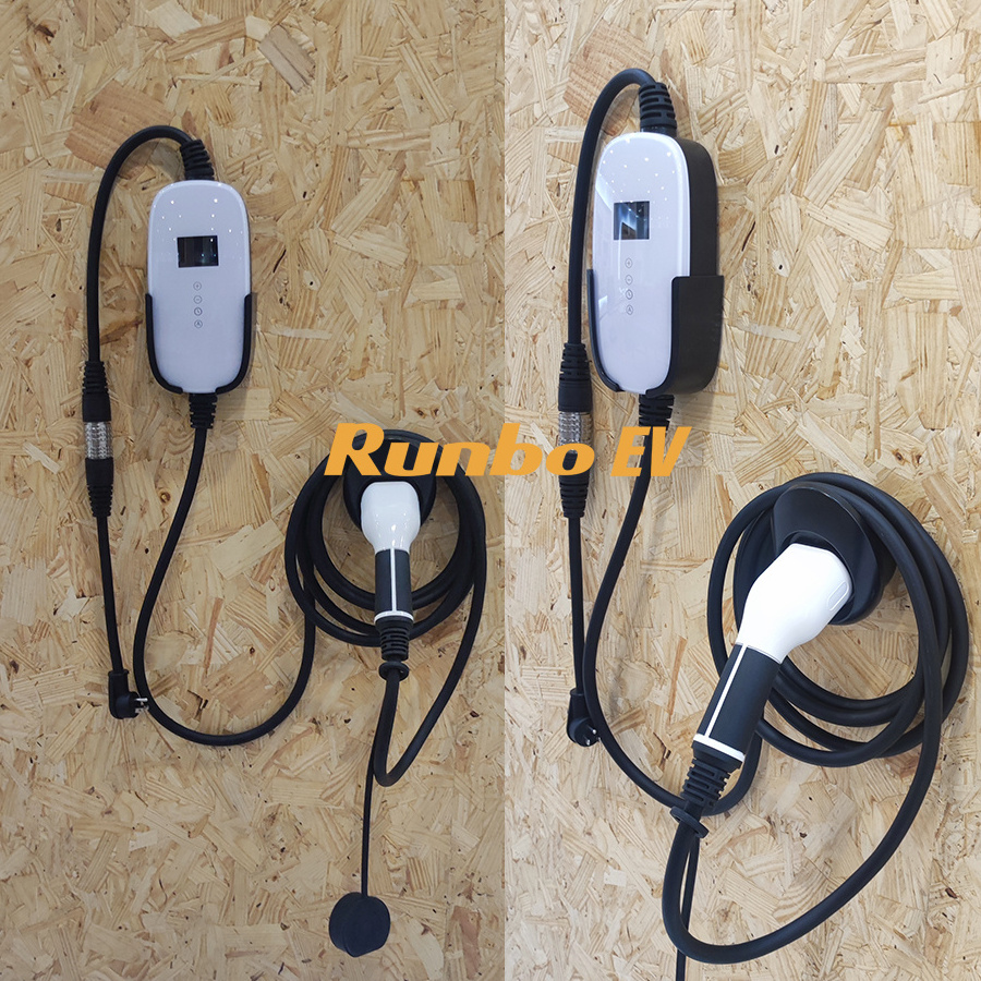 RunboEV P2001 ev charging pile mini wall charger 11kw 22kw wall charger byd tesla home ev charger