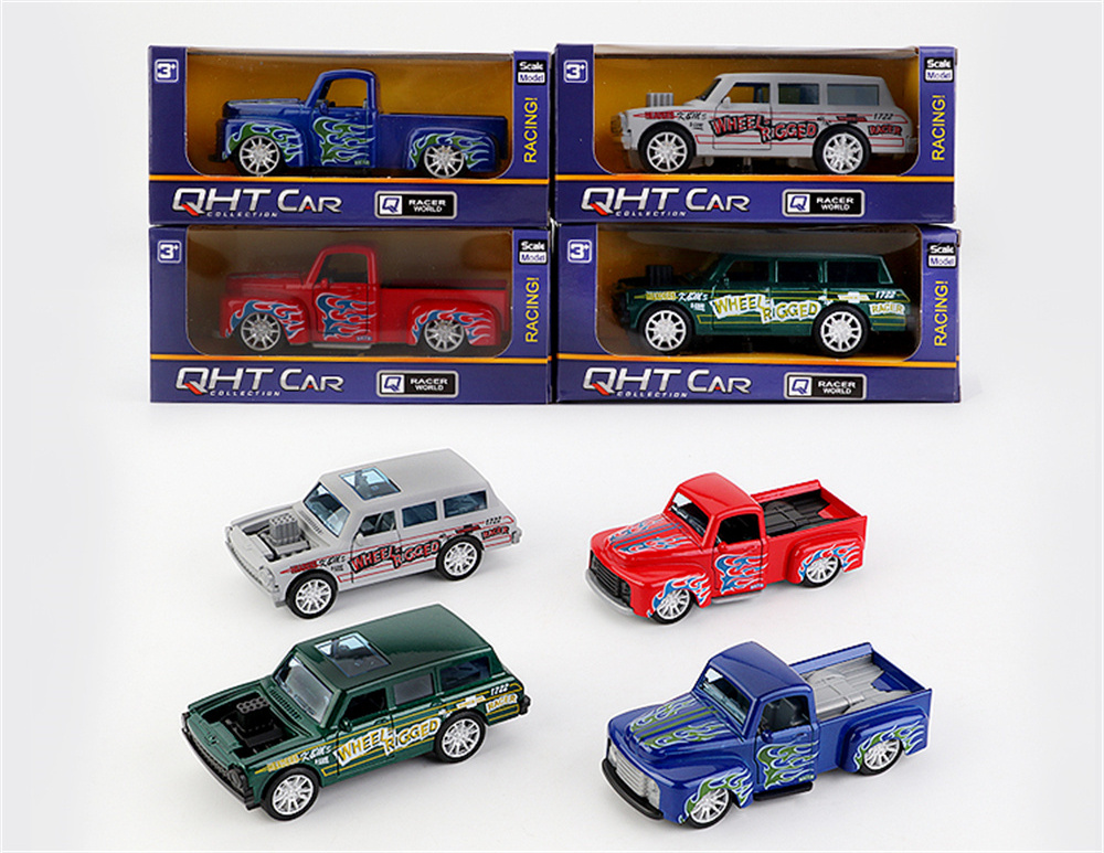 Wholesale low price children Hot Sell 1:32 Classic Metal Car model Alloy Old Style Diecast Vintage toy car