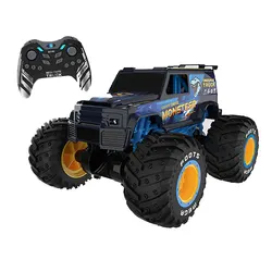 2024 Latest Best Selling 2.4G Standing Stunt Rc Car  1/10 Scale  Big Flip Stunt Drift 360 Rotating Monster Truck With Spray