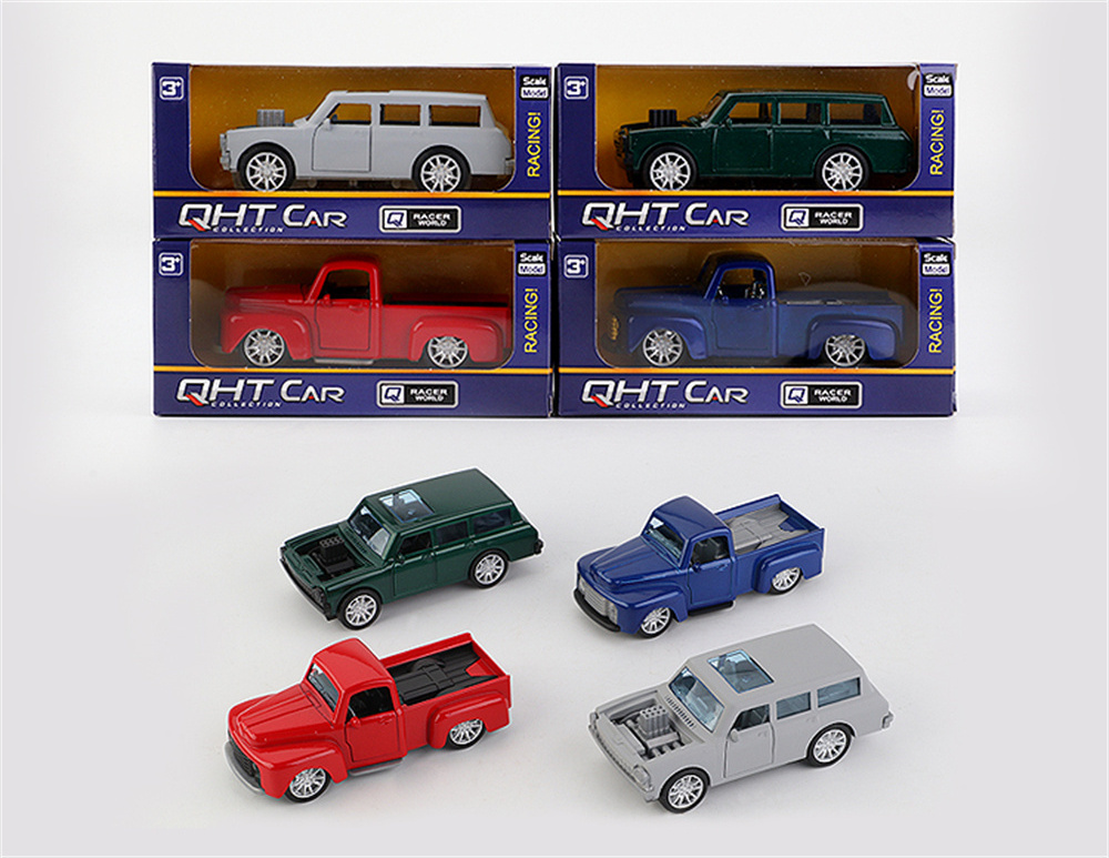 Wholesale low price children Hot Sell 1:32 Classic Metal Car model Alloy Old Style Diecast Vintage toy car